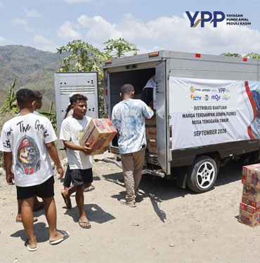YPP Emtek Media Jangkau Manggarai Timur Salurkan Bantuan Gempa morowali dan Layanan Psikososial Anak